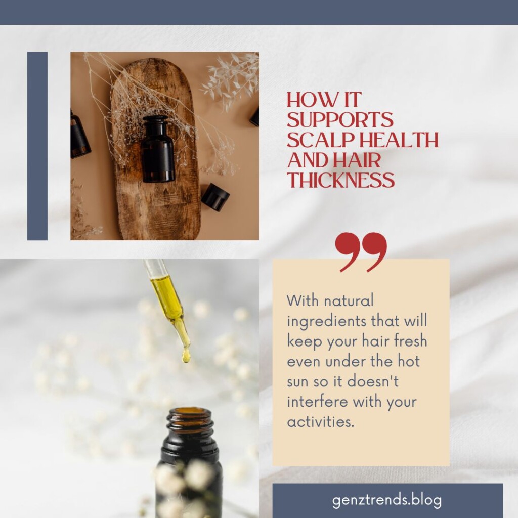 HOW IT SUPPORTS SCALP HEALTH AND HAIR THICKNESS
